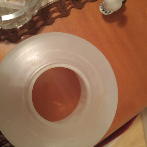 White lamp shades used with flowers, pack of 5
