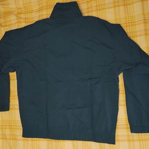Fila retro jacket used, blue and green, size M