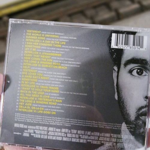 Yesterday OST CD new