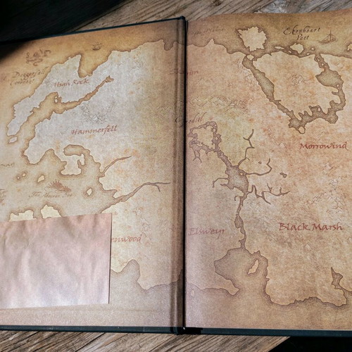 Elder Scrolls Online Tales of Tamriel Book II The Lore hardcover used volume