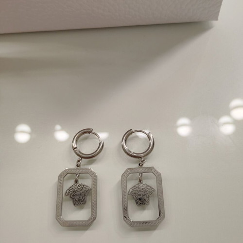 Dangling earrings silver, new