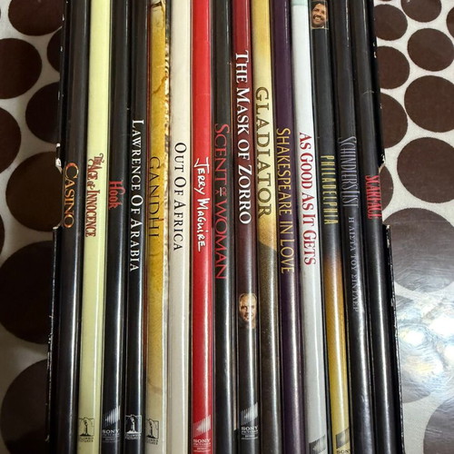 Collection of 15 Oscar-winning DVDs used, Greek subtitles
