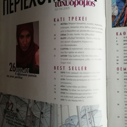 Tachydromos magazine April 2005 issue 266 like new