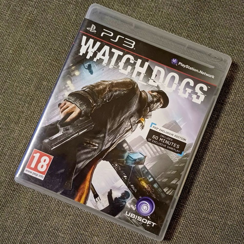 Watchdogs PlayStation 3 game used, complete and in excellent condition