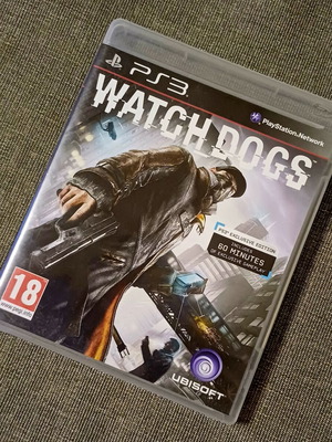 Watchdogs PlayStation 3 game used, complete and in excellent condition