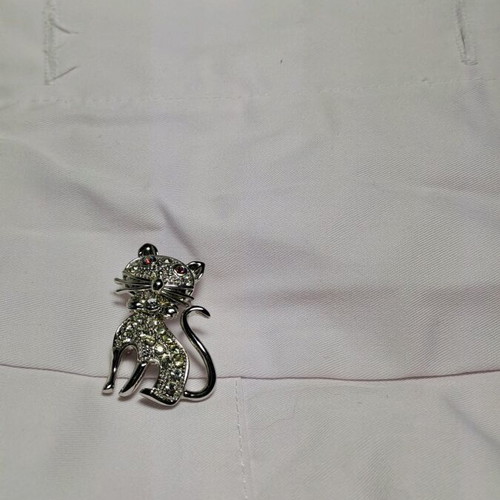 Cat brooch used