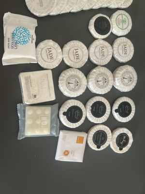 Set of 27 new bath soaps