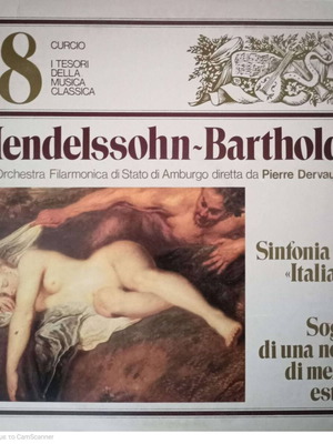 Mendelssohn-Bartholdy classical record used