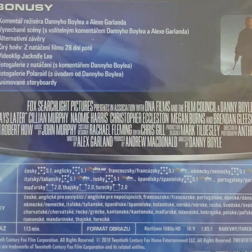 28 Days Later Blu-Ray new with Greek subtitles