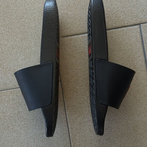 Polo Ralph Lauren slides size 46, new, black and red