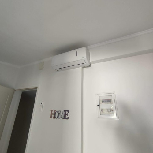 Studio apartment furnished with balcony and air conditioning in Patra