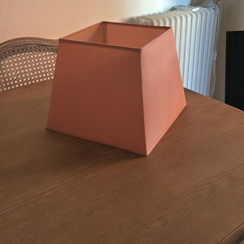Table lamp lampshade square 25x31 cm new