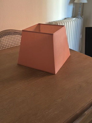 Table lamp lampshade square 25x31 cm new