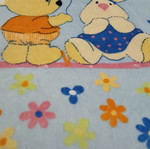 Children's blanket like new, warm, 1.30x1.10 m