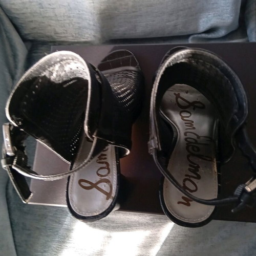 Sam Edelman leather shoe like new, black, size 37
