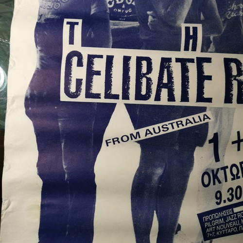 Αφίσα Celibate Rifles live στο Κυτταρο μεταχειρισμένη, 50x70cm