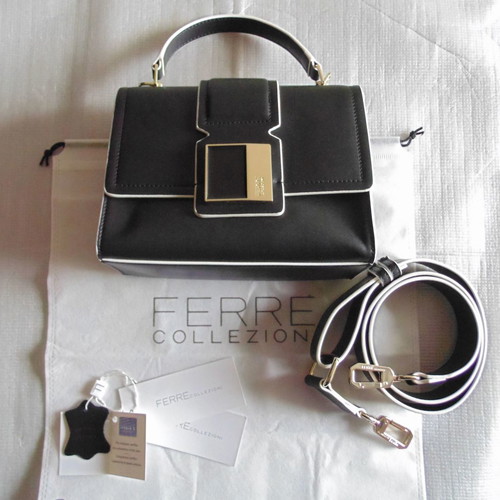 Ferre Italian Women's Shoulder Bag new, 100% leather