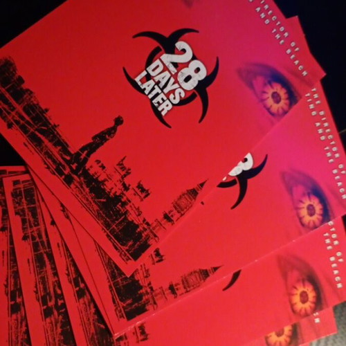 28 Days Later collectible cards from special edition DVD new