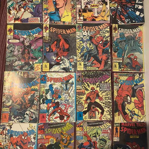 Spiderman Kamvanas editions, pack of 28 issues