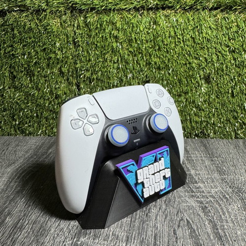 PS5 DualSense Controller Stand GTA VI 3D Printed
