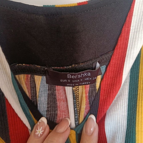 Bershka one-piece shorts like new, short with comfortable fit, size S