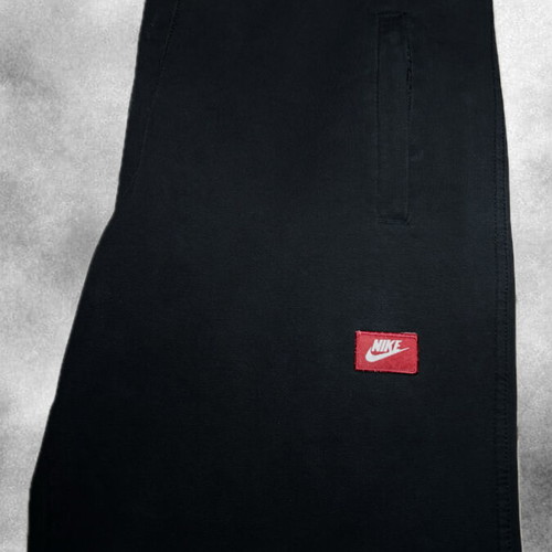 Nike Black Sweatpants with Red Detailing like new
