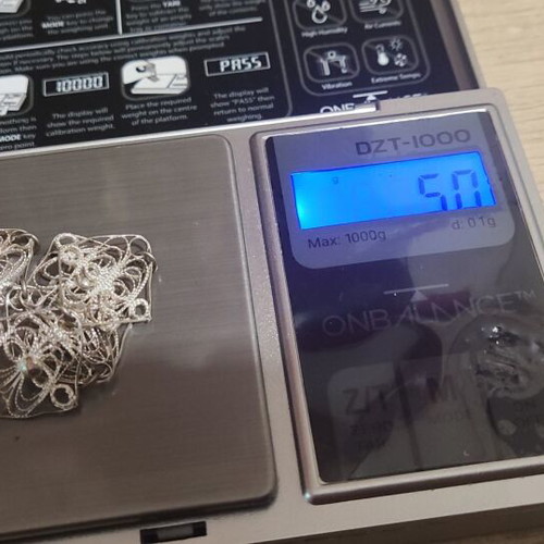 Silver 925 bracelet handmade filigree new