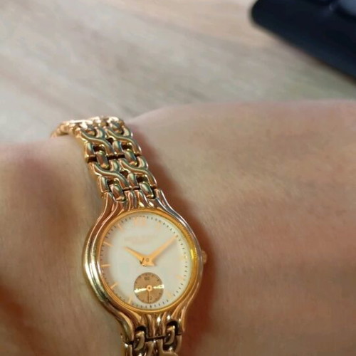 Nina Rossi wristwatch gold like new, women's