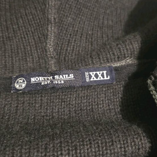 North Sails wool cardigan grey like new, slim fit