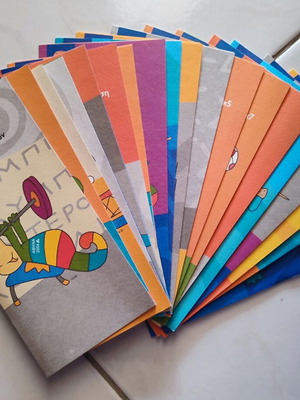 Collectible Brochures of 19 Paralympic Sports Athens 2004 New