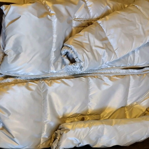 Energiers kids jacket used, silver, for 14-year-old girl