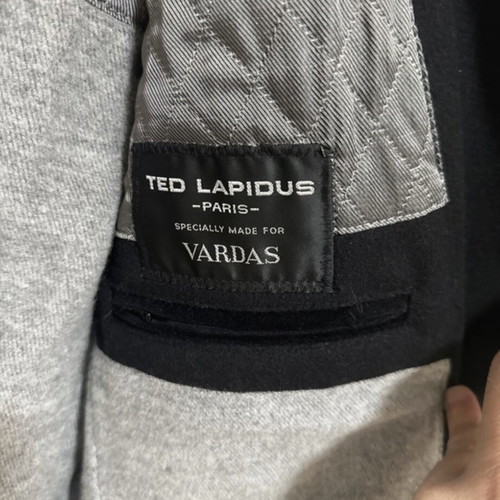 Montgomery coat Ted Lapidus Paris x VARDAS wool blend size 46 like new