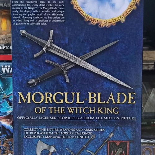 Lord of the Rings Morgul Blade Witch King Dagger replica new