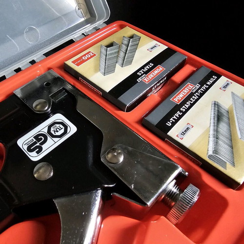 Powerfix Hand-Held Stapler Set New