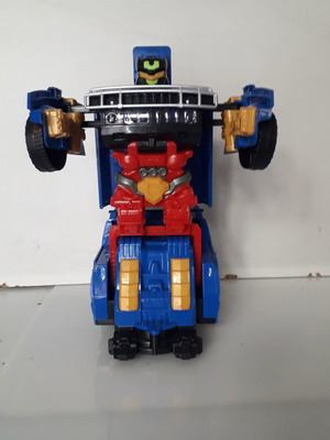 Warrior: The Racing Pro SBWE ρομπότ transformer καινούργιο με ήχο και φώτα