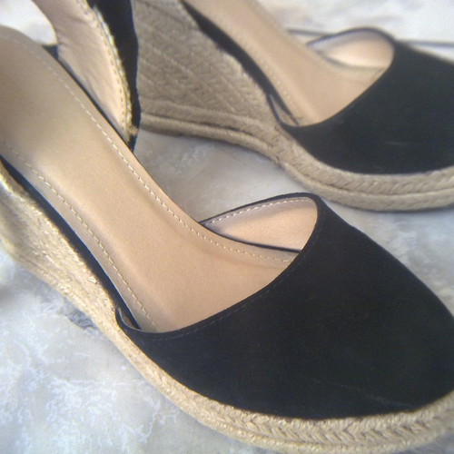 Tulipano women's platform shoes with rope and buckle size 36 like new