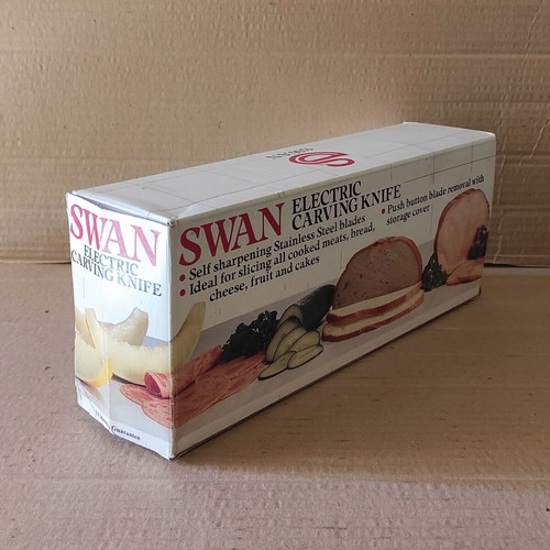 Vintage Swan electric knife like new, 1989