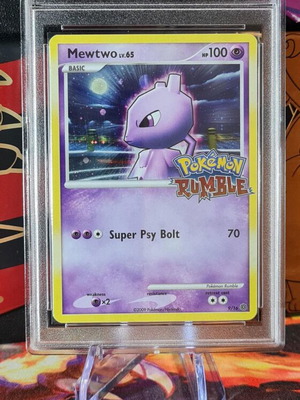 Κάρτα Mewtwo 2009 Pokemon Rumble Promo Holo καινούργια