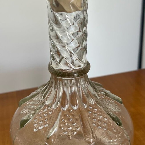 Glass tsikoudia carafe like new