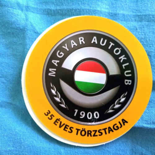 Magyar Autoklub sticker new