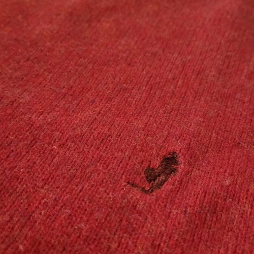 Marlboro Classics wool sweater size L like new, red