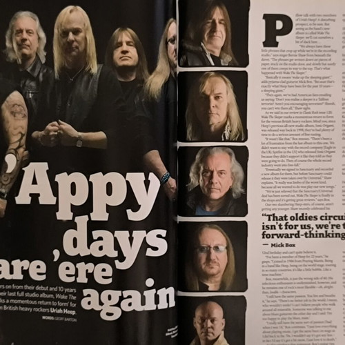 Classic Rock magazine Rush issue 122 August 2008 like new