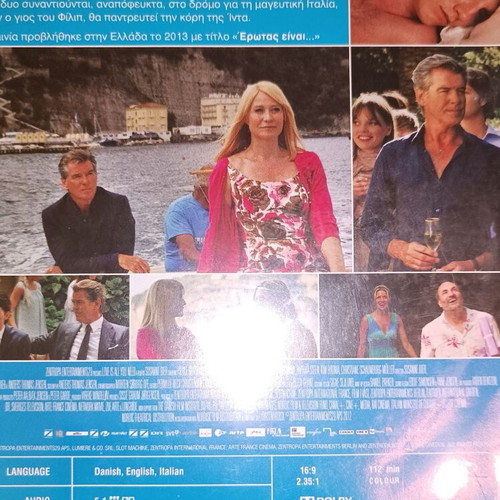 Love Is All You Need DVD like new, social drama with subtitles