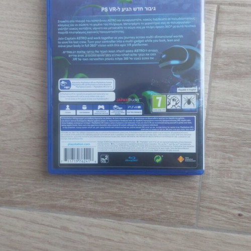 Astro Bot Rescue Mission PS4 VR like new