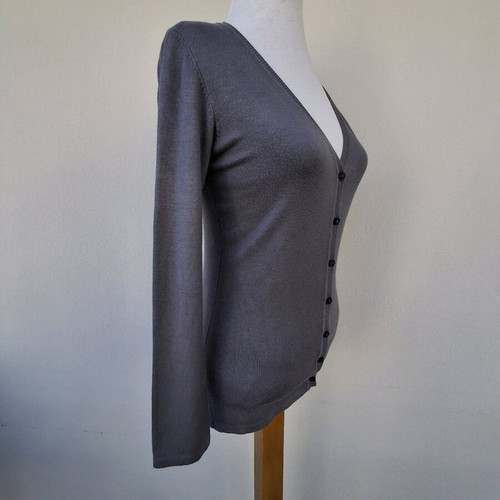 Miss Simbolo cardigan size M gray like new