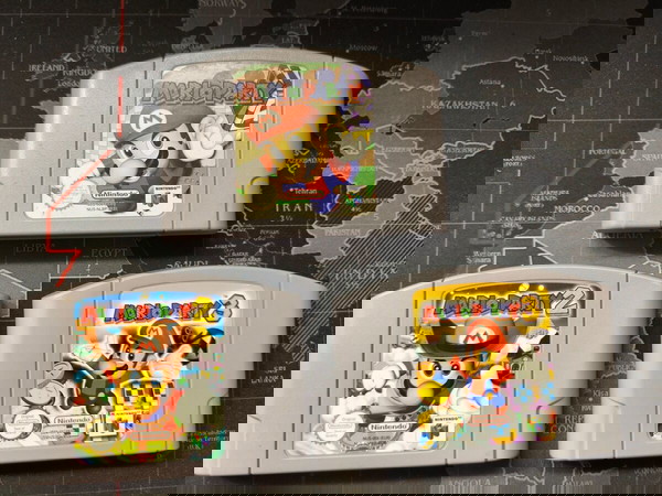 Άριστη κατάσταση Nintendo 64 - Mario Party 1, 2 & 3 - Μόνο Cartridges!