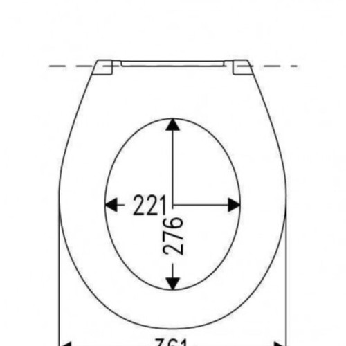 Duroplast heavy-duty toilet seat cover new, German made