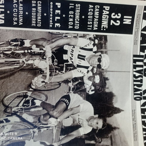 Calcio Il Ciclisimo vintage sports magazine 1960