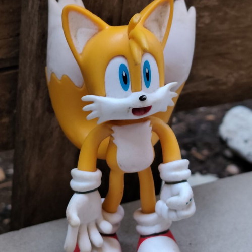 Tails Sonic The Hedgehog action figure used, Jakks Pacific 4"