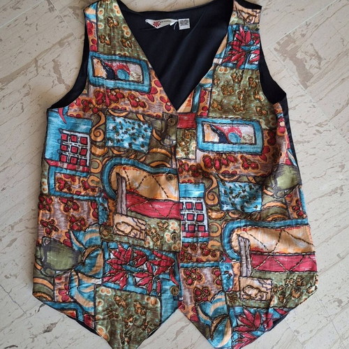 Vintage patchwork vest Phool new, colorful boho style